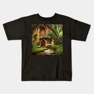 forest hobbit house Kids T-Shirt